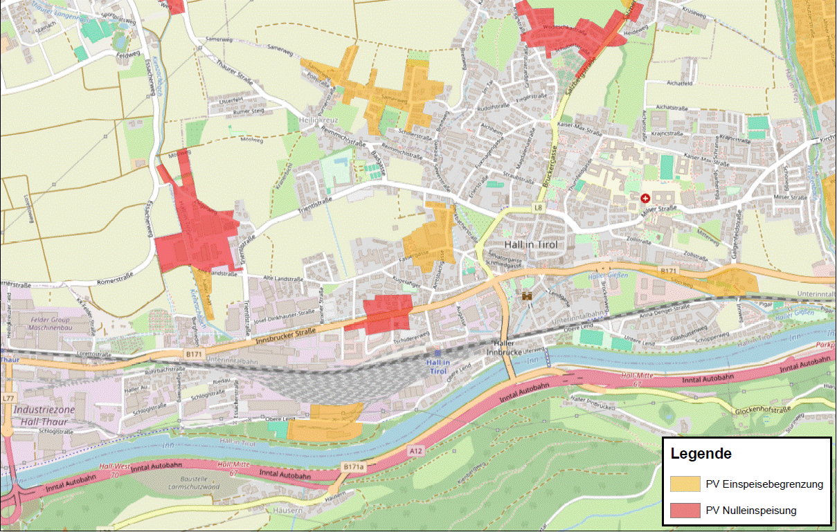 Netzkapazitäten Hall