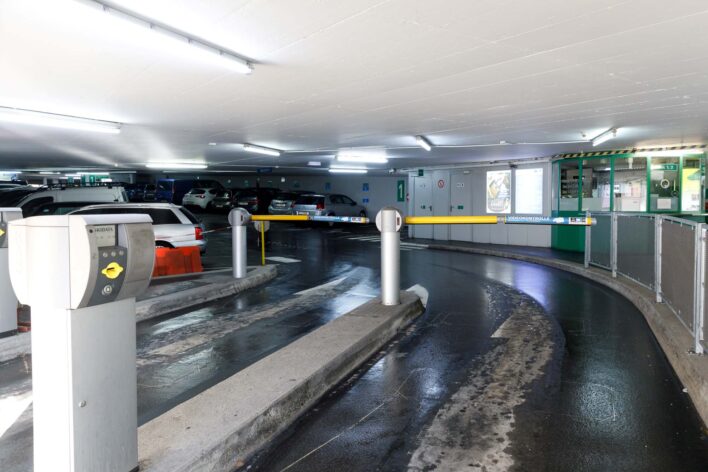 Parkgarage in der Haller Altstadt