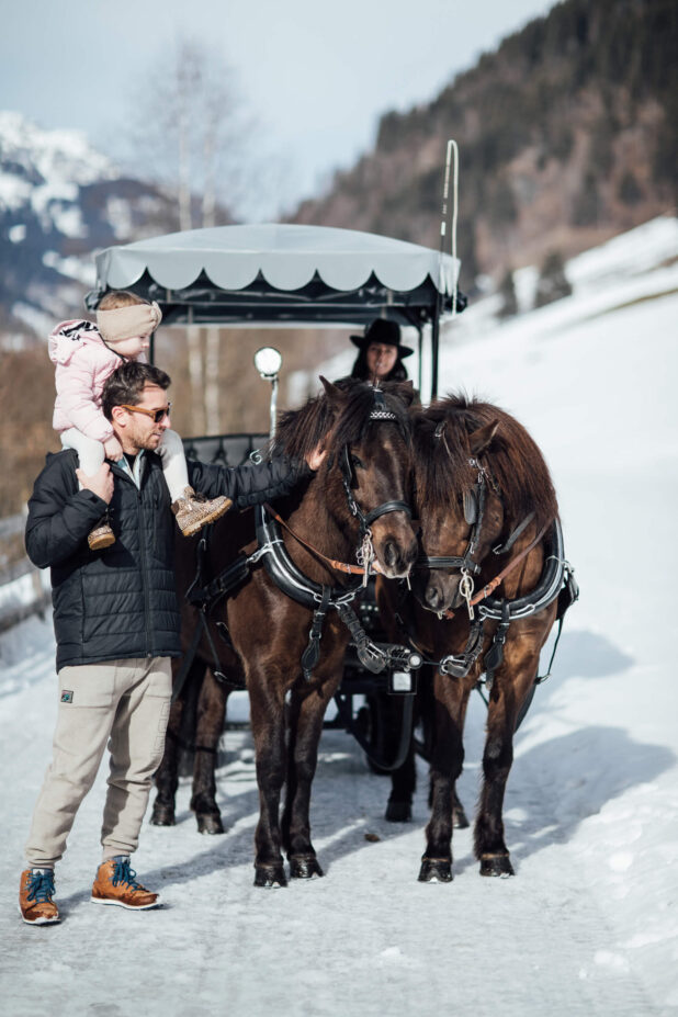 Pferdeschlittenfahrt