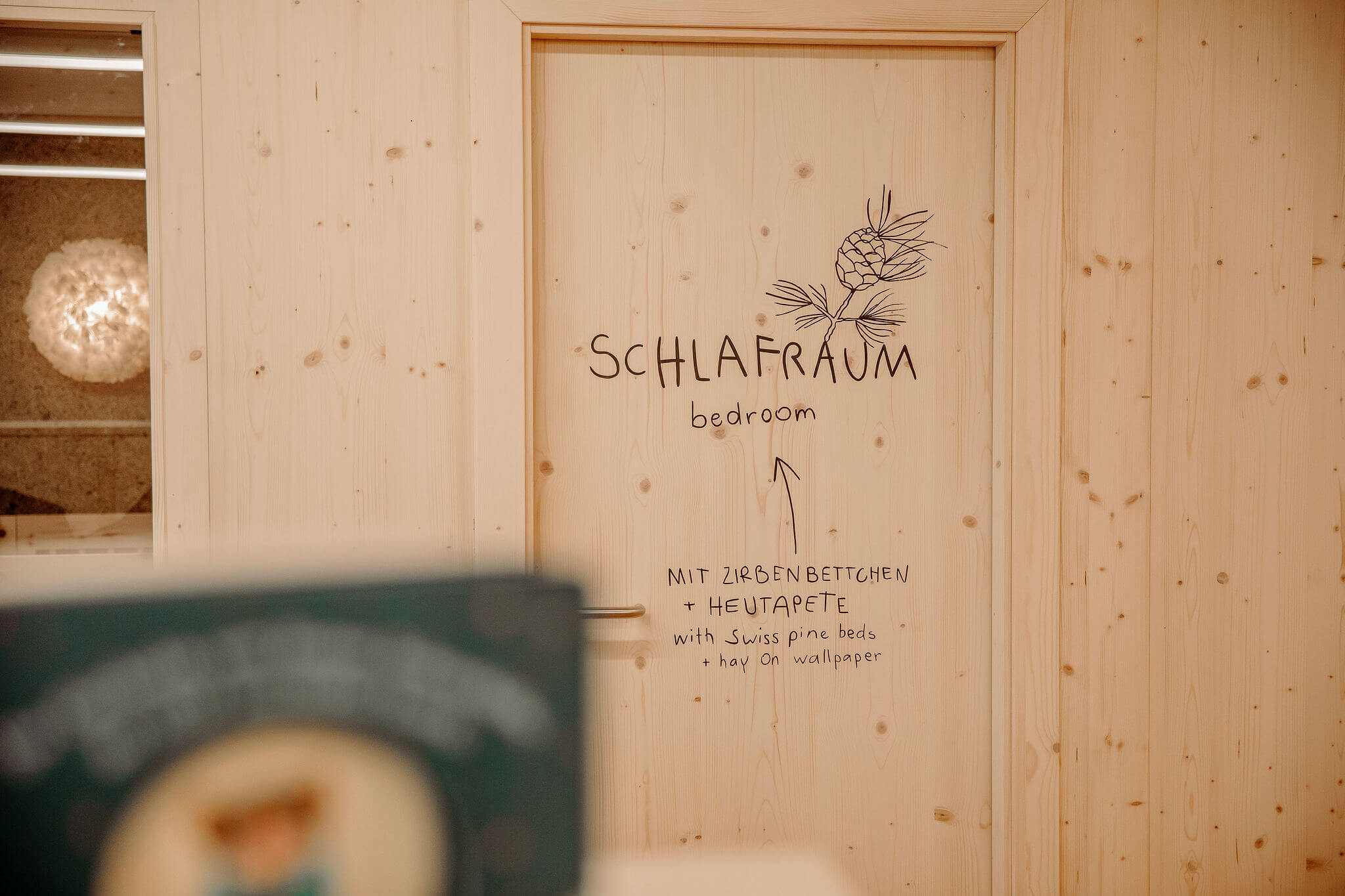 Schlafraum für Babys und Kleinkinder am Moar Gut im Natur-Kinderhof