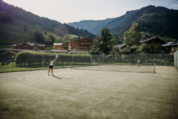 tennis am moar gut in den bergen