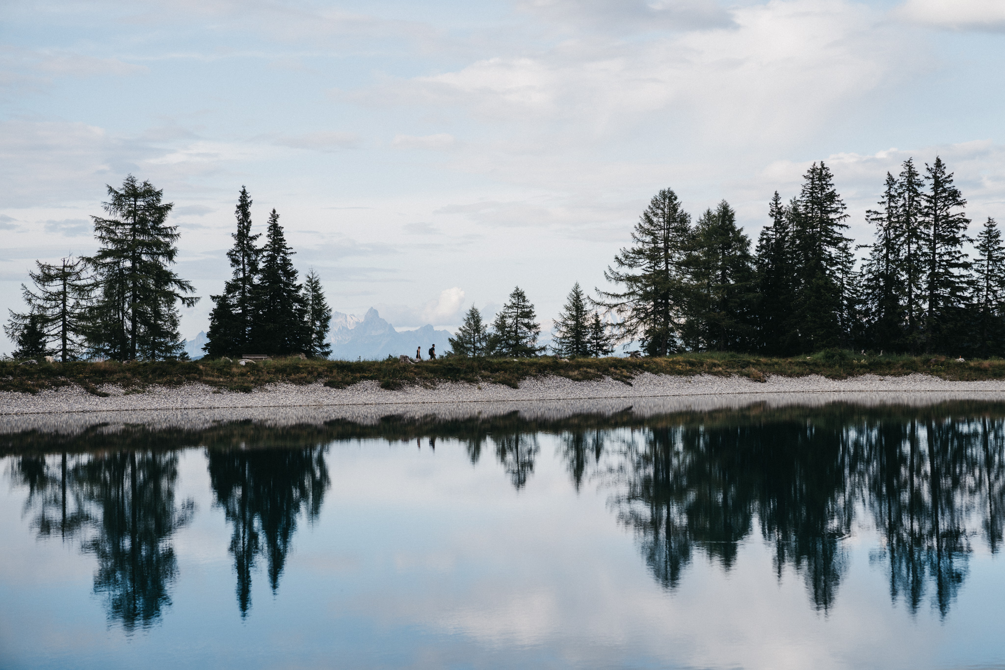 Bergsee im Salzburger Land