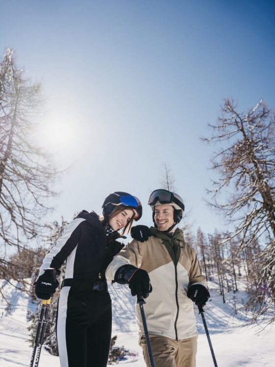 Winterzeit im Alpina Alpendorf mit Ski in Ski Out