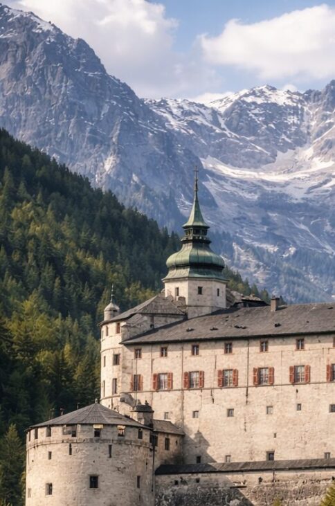 Burg Hohenwerfen, Ausflugsziel im Alpina Alpendorf