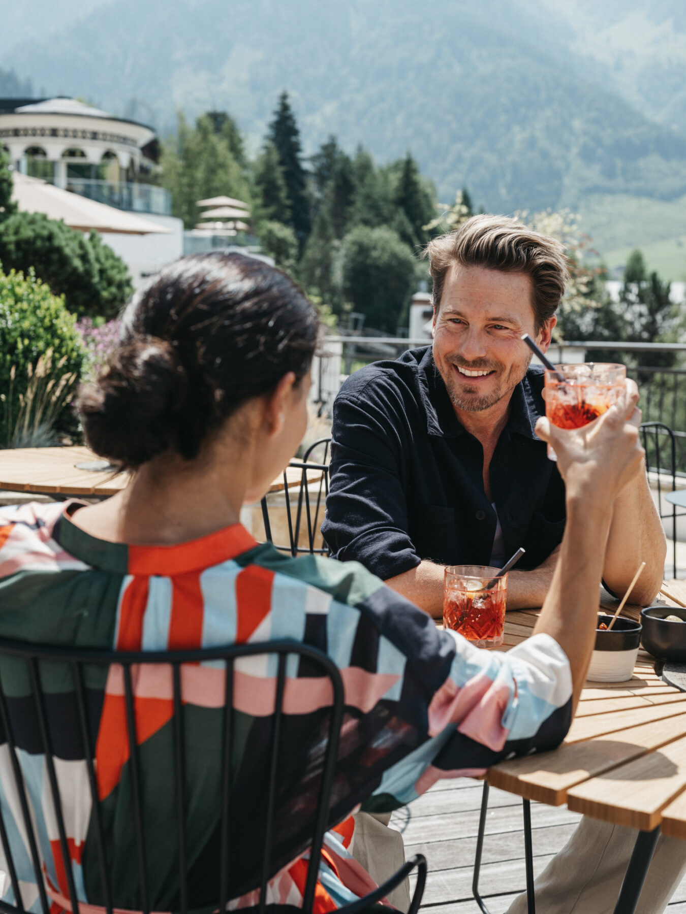 Sommerstimmung im Familienhotel Alpina im Salzburger Land.