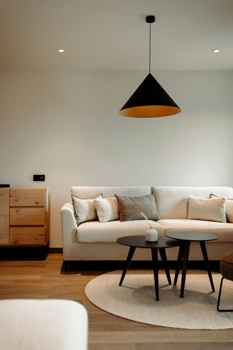 Suite mit viel Platz und modern eingerichtet im Alpina Alpendorf