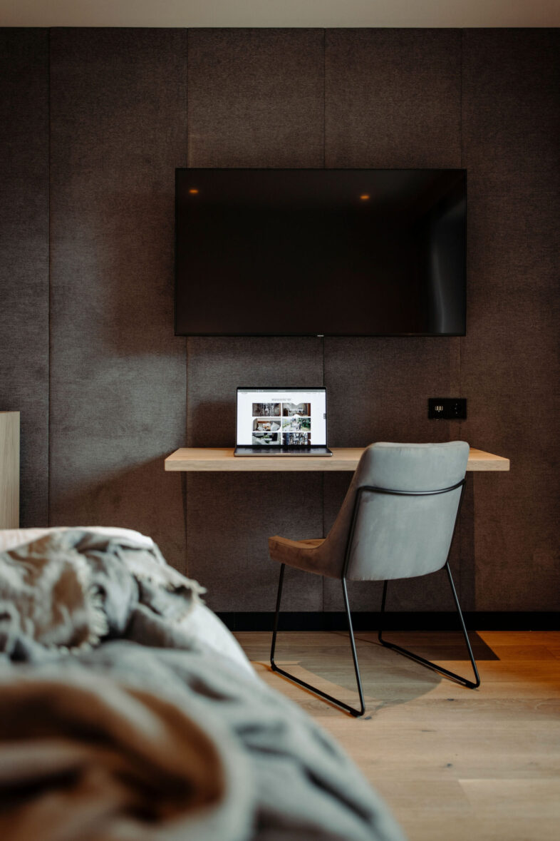 Superior Zimmer mit Bergblick im Alpina Alpendorf