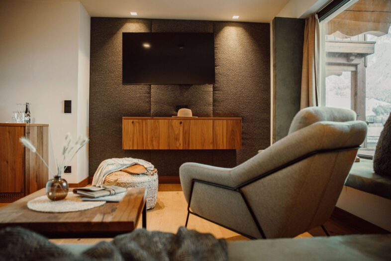 Tauernloft mit viel Platz und ganz viel Sonnenlicht im Alpina Alpendorf