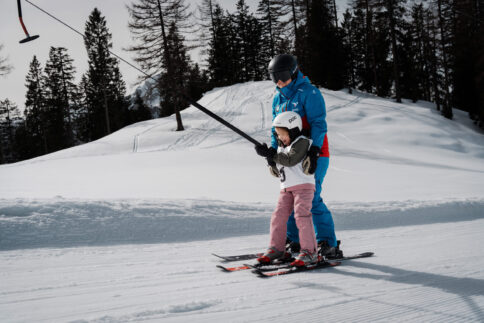 Kinderskikurs im Snow Space Salzburg in der Ski amadé