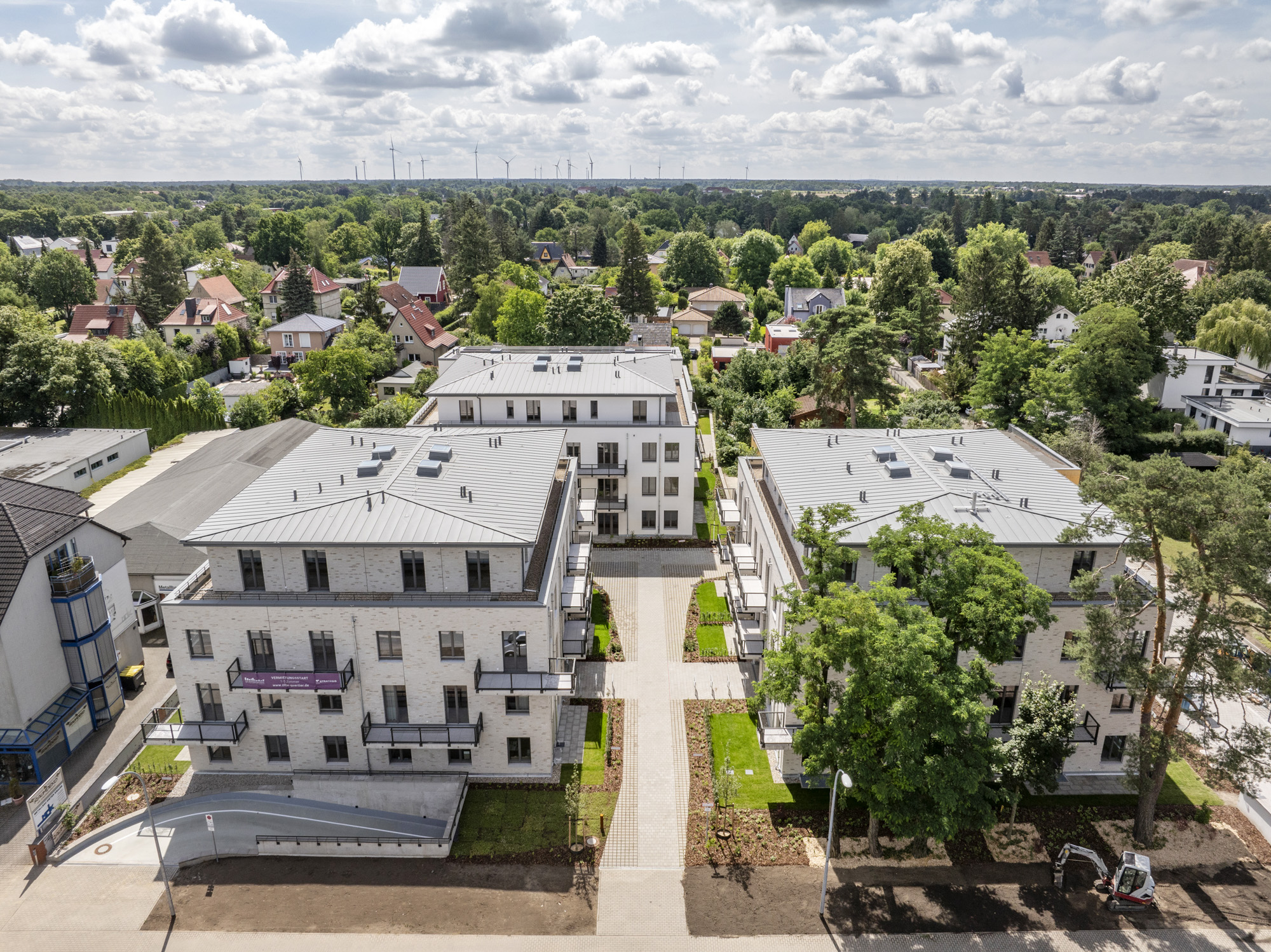 Zille Quartier von oben