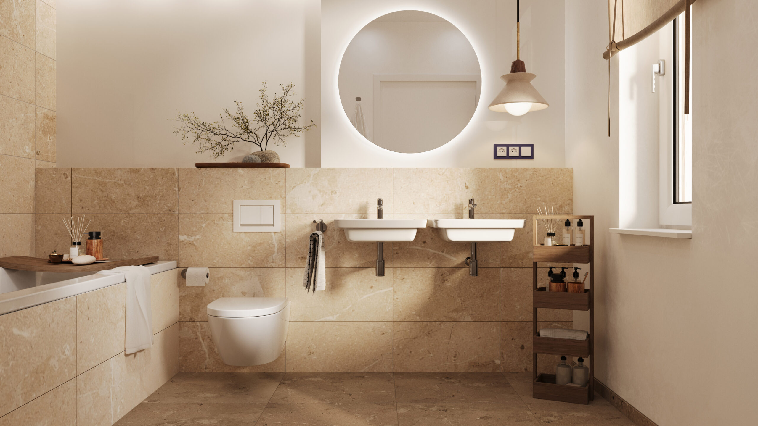 Visualisierung Badezimmer