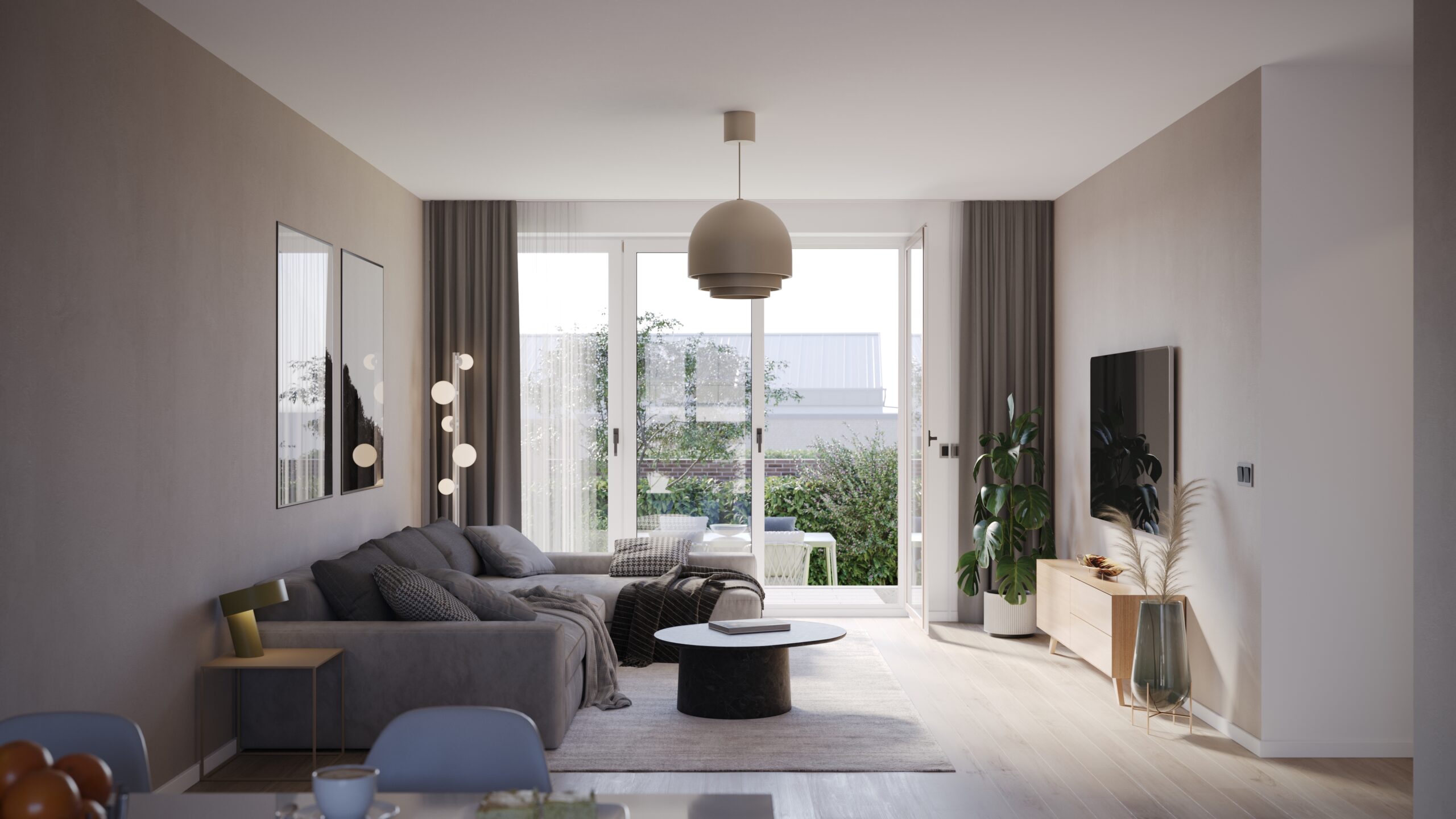Visualisierung Wohnzimmer